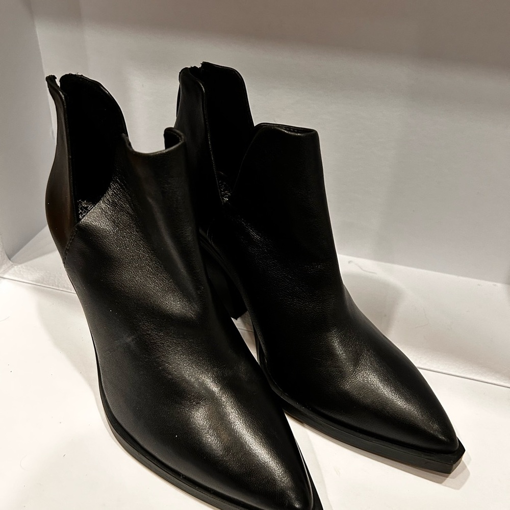 Vince Camuto Black Ankle Booties